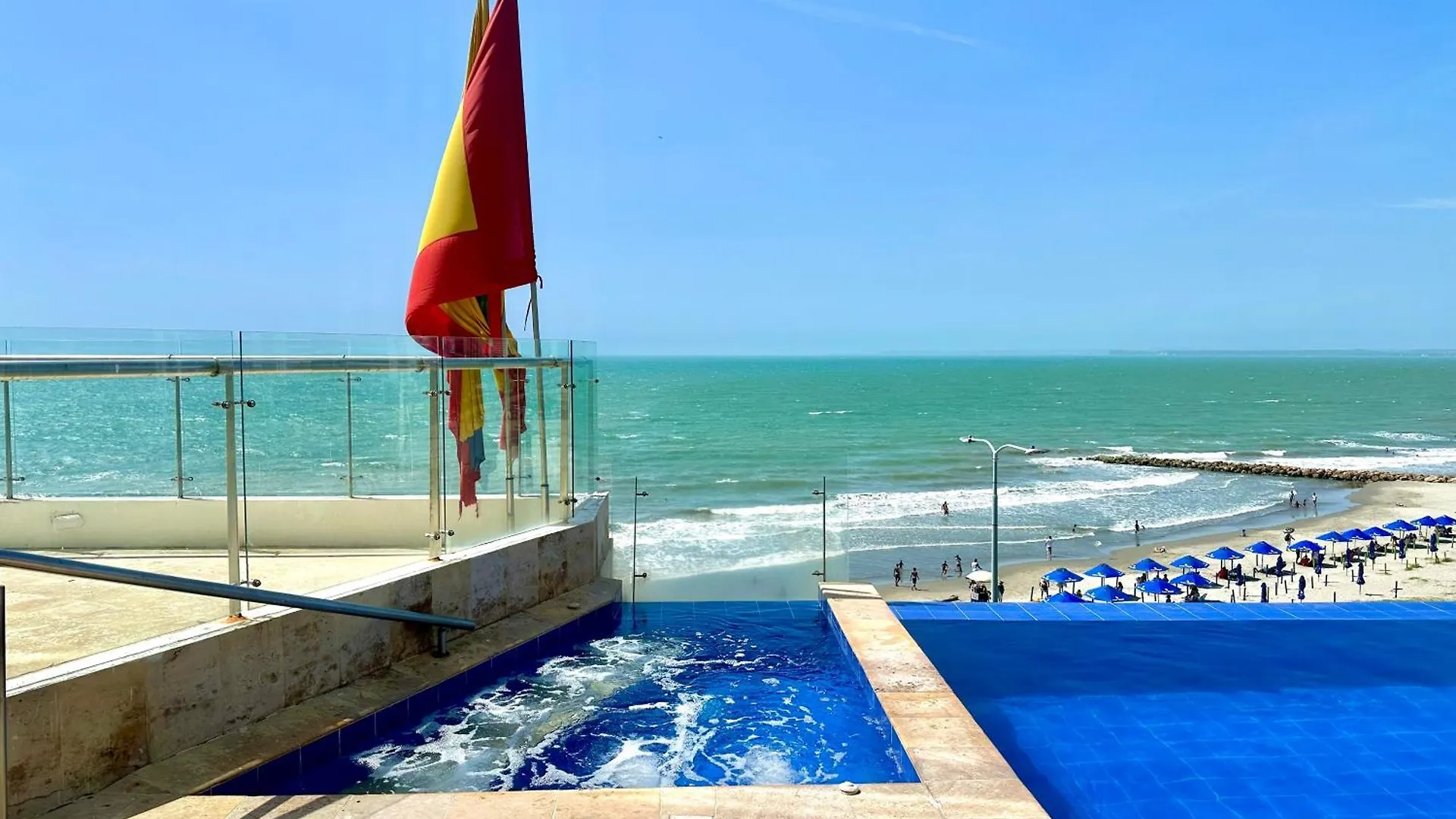 Ocean Views Next To The Old City Cartagena